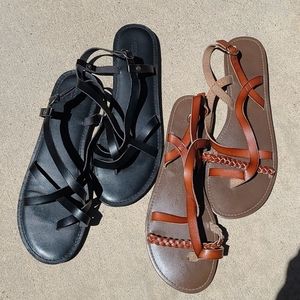 Summer Sandles 2 pairs